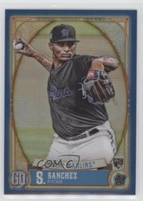 2021 Gypsy Queen Box Topper Chrome Indigo Refractor /150 Sixto Sanchez #48 0rm0