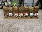 Complete Naruto/Baruto Hokage Wall Funko Pop Set , Display Condition No Boxes