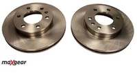 2X Bremsscheibe Maxgear 19-1052 2 Bremsscheiben Vorderachse Vorne