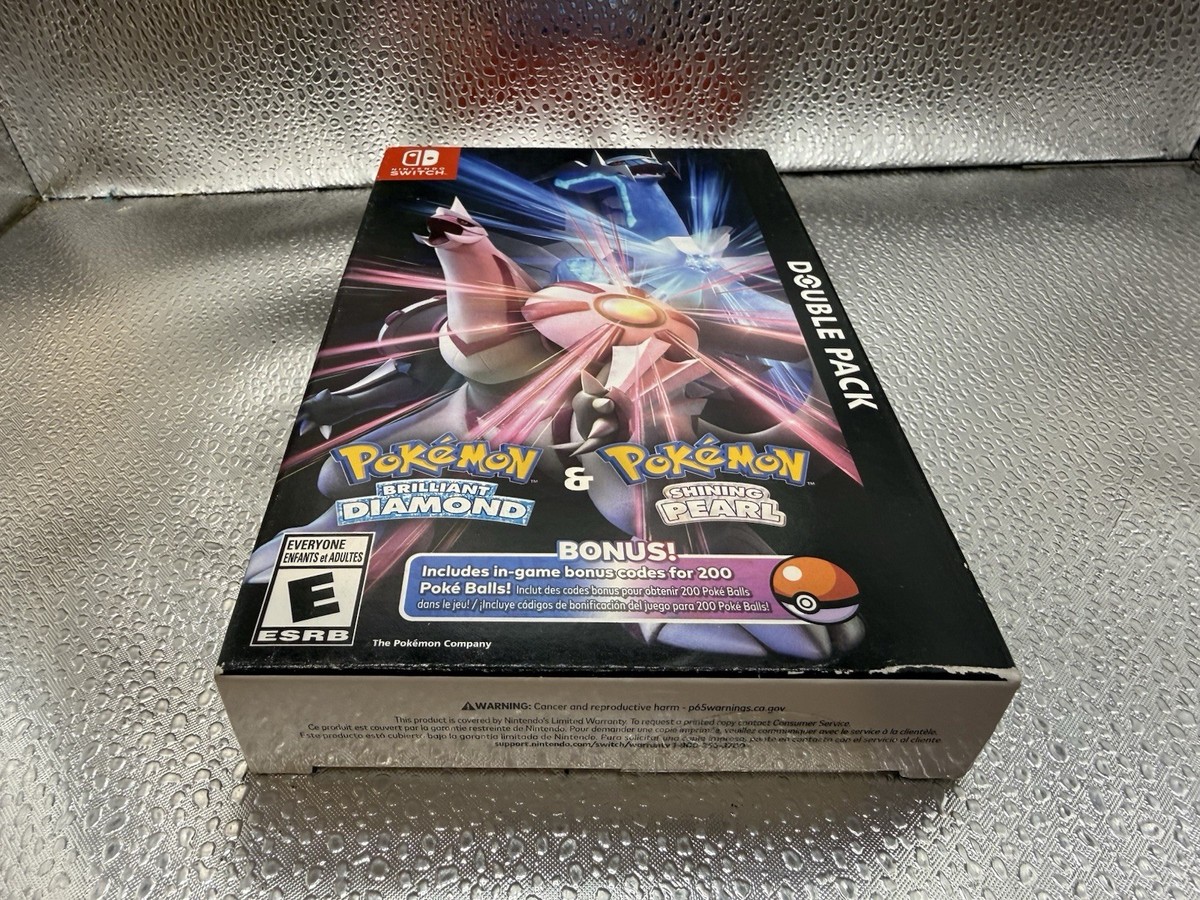 brilliant diamond booster box Pokemon Brilliant Diamond & Pokemon Shining Pearl Double Pack - Nintendo  Switch for sale online