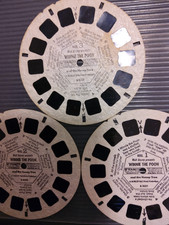 VIEW MASTER REELS B362 1,2,3 "WINNIE THE POOH THE HONEY TREE" 1964