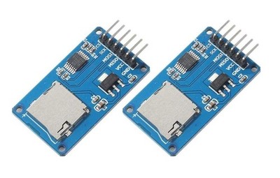 2pcs Micro SD Card Module Storage Board 6-pin TF Card Memory Adapter Reader Modu
