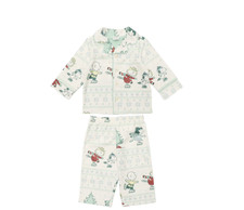 Peanuts Baby Holiday Pajamas 2-Piece Infant Sleepwear Set 6M-18M Christmas