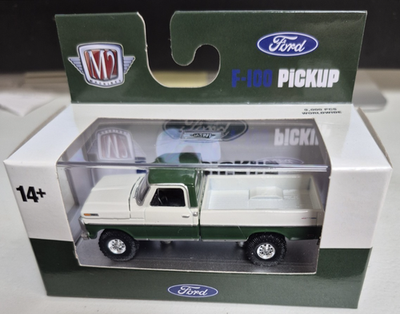 M2 Machines Detroit Muscle 1969 Ford F-100 Ranger 4X4 - Green