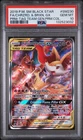 Pokemon Charizard & Braixen Gx Promo SM230/83 Tag Team Premium Coll. PSA 10