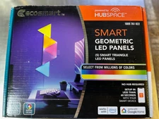 Hampton Bay Smart Geometric LED Panels 5 Triangles Full Color Spectrum Dimmable
