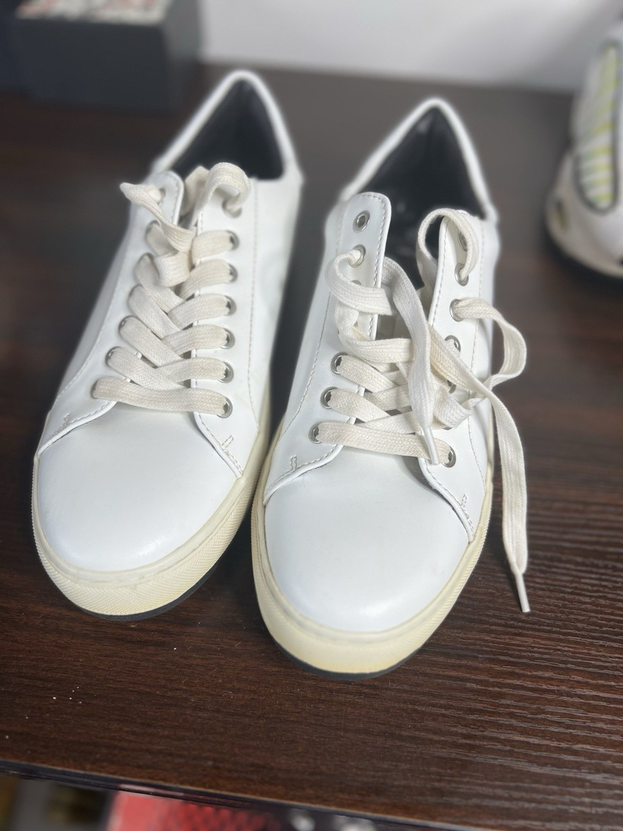 Karl Lagerfeld Paris Sneakers US 9.5 M White Leather  display picture 3
