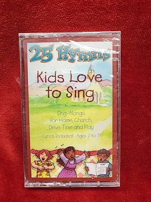 25 Hymns Kids Love To Sing (Cassette, 1996, Cema) Brand New Sealed