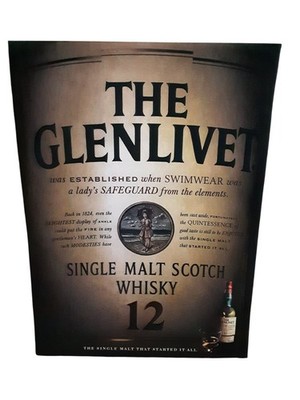 2007 Glenlivet 12 Single Malt Scotch Whisky Vintage Magazine Print Ad
