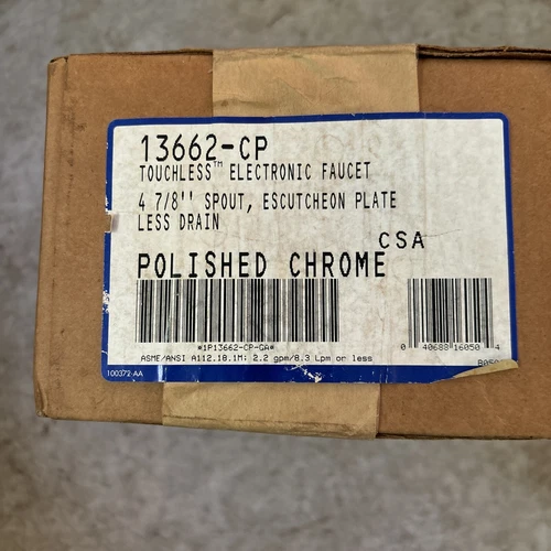 KOHLER 13662-CP Touchless Electronic Faucet NEW SEALED BOX!