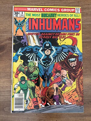 Inhumans # 8 VF/NM Marvel Comic Book Black Bolt Medusa Lockjaw Fantastic 3 J270