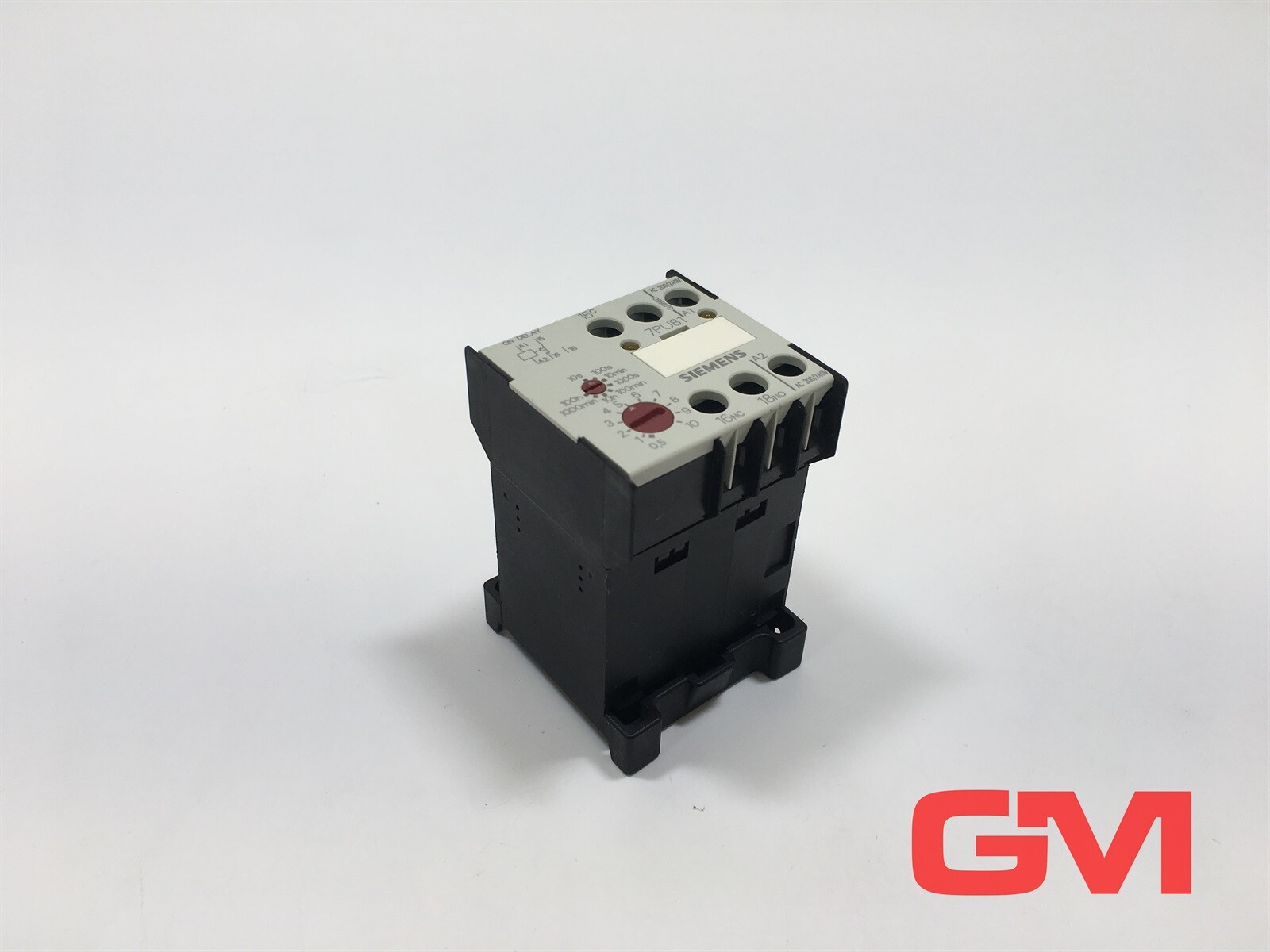 Siemens Time Relay 7PU8140-2AN20 0.5s-100h 200-240 VAC 8 Areas