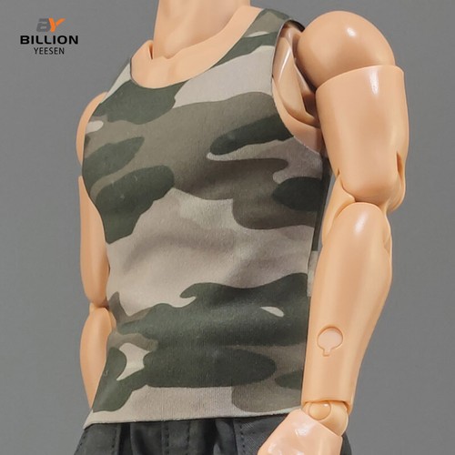 12-inch vest, multi-color bottoming, 1/6 soldier body clothes - Picture 6 of 16