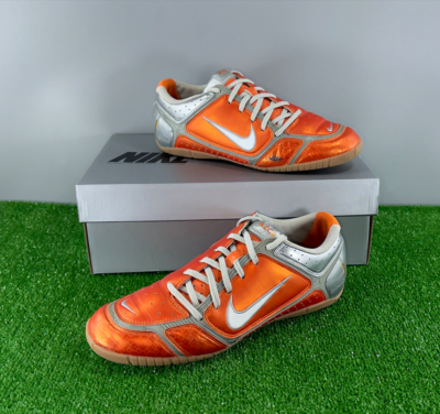 Nike Air Top Zoom Control II IC Elite US8 UK7 Orange boots Cleats