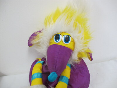 VINTAGE HASBRO SILLY WILLIES NYLON PLUSH PUFFALUMP 80S RARE | eBay