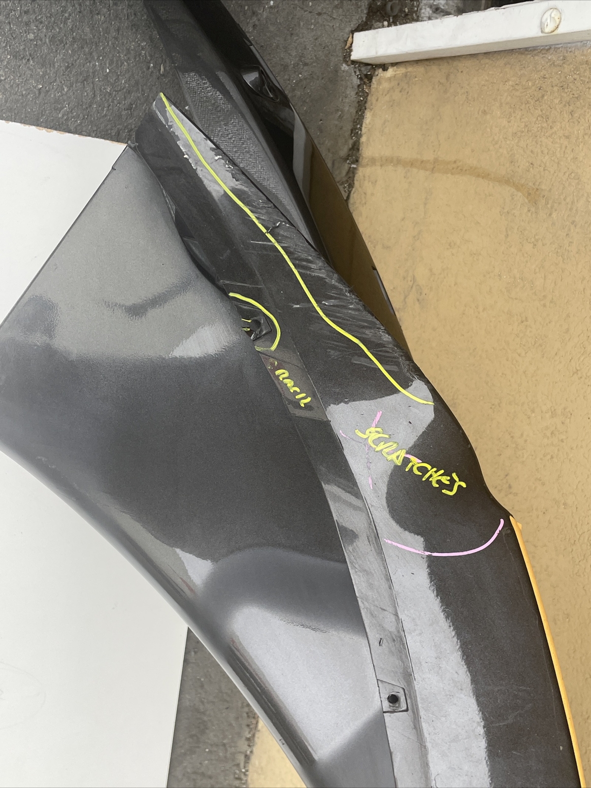 2019 McLaren 570S Front Bumper Cover Lower Trim Panel 13A3784CP Used OEM