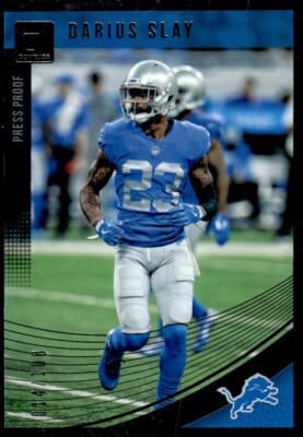 2018 Donruss Press Proof Silver Darius Slay 014/100 #97
