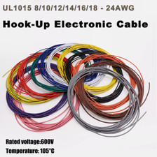 UL1015 8/10/12/14/16/18 - 24AWG Stranded Wire...