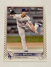 2022 Topps Baseball Gold Stars #658 - Justin Bruihl RC - Los Angeles Dodgers