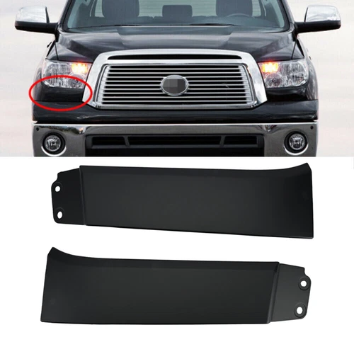 For TOYOTA For TUNDRA 2007-2013 Bumper Grille Headlight Filler Trim Left + Right