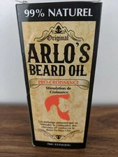 Original Arlo's Beard Oil Growth Enhancer 2.5fl Oz