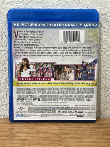Bring It On: Worldwide #Cheersmack (Blu-Ray + Digital, 2017) READ! SEE PICS! - Picture 8 of 11