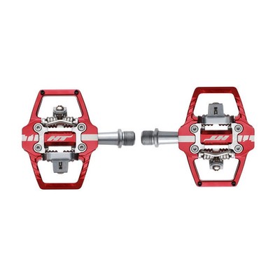 Paar Pedale Clip t2 023 Enduro Race Rot HTT1.R HT-COMPONENTS Pedale Bikes MTB