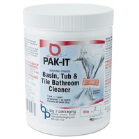 Pak-it Basin Tub And Tile Cleaner Ocean Scent 4 Oz Packets 20/jar 12 Jar/carton on sale Pak-it Basin Tub And Tile Cleaner Ocean Scent 4 Oz Packets 20/jar 12 Jar/carton on sale
