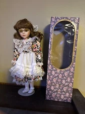 Windsor collection porcelain doll. Roberta
