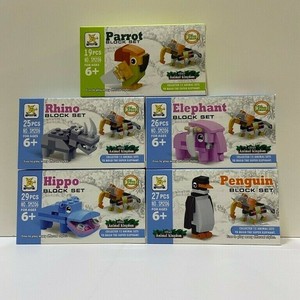 Starmerry Mini Building Blocks Animals 