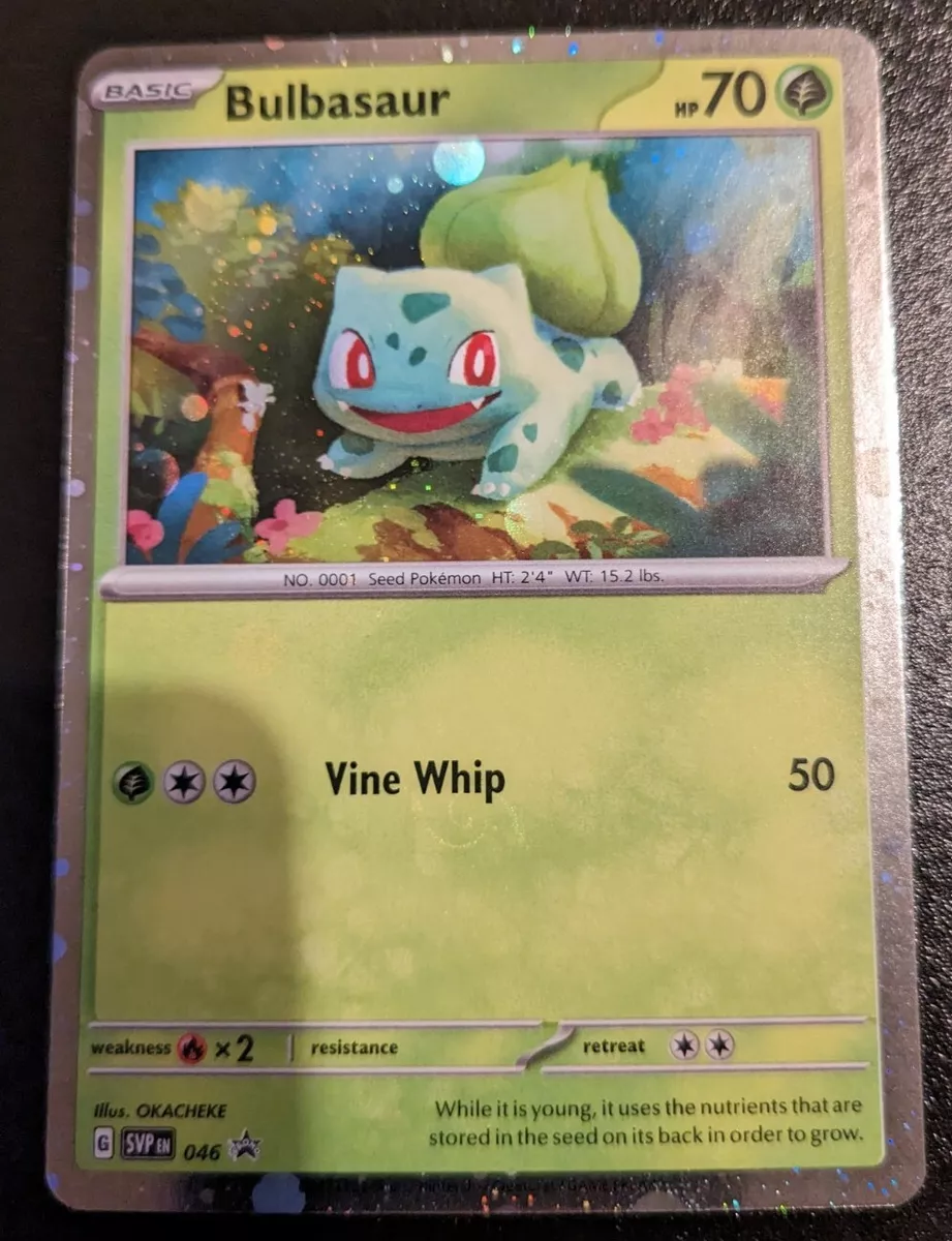 Bulbasaur (046) (Cosmos Holo) [Scarlet & Violet: Black Star Promos]