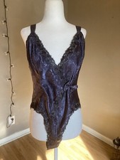 Vintage Victoria Secret Gold Label Floral Bodysuit