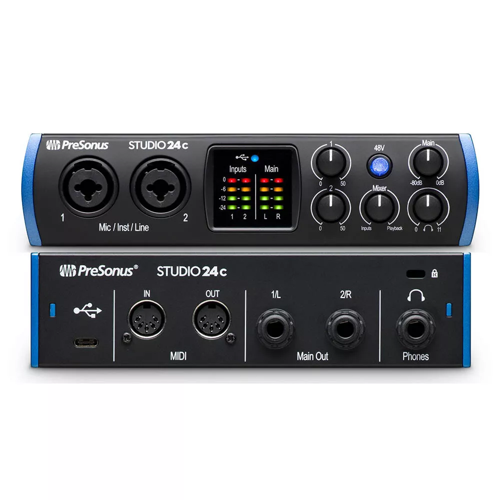 PreSonus Studio 24c USB-C Audio Interface | eBay