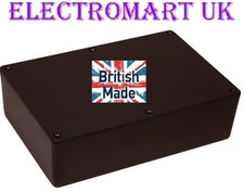 ABS BLACK PLASTIC ELECTRONICS PROJECT BOX ENCLOSURE 220 X 150 X 64MM