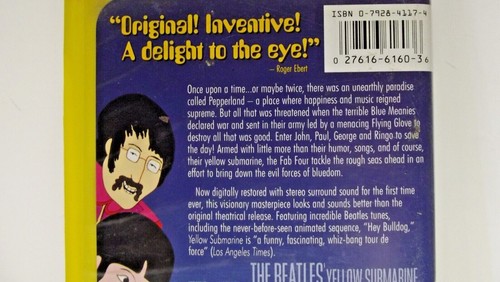 Hot Wheels Premium The Beatles Yellow Submarine METAL on METAL AND VHS MOVIE - Picture 11 of 12