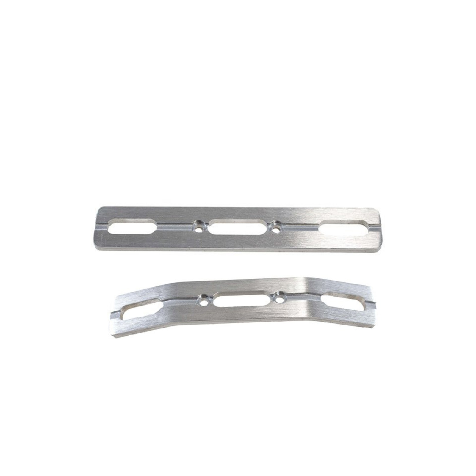 Revo 2.5, 3.3 Brushed Aluminum Bumper Set NEW with free set of shock springs