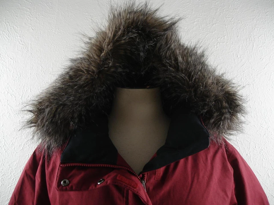 Women's 2X Columbia Juniper Ridge Omni-Heat Omni-Tech Down Parka Faux Fur Hooded - Image 2 of 4