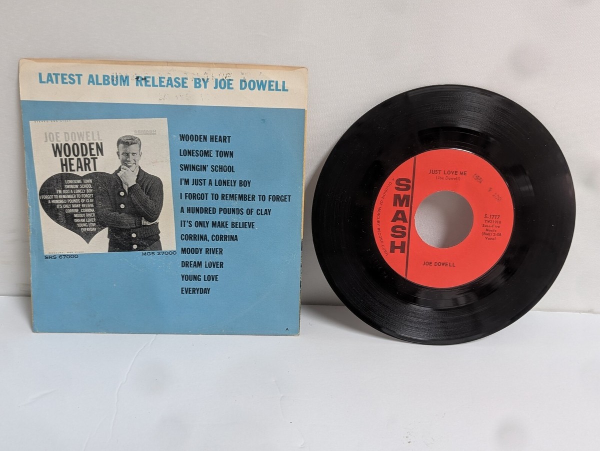 JOE DOWELL 45 RPM RECORD THE BRIDGE OF LOVE NM A18 | eBay