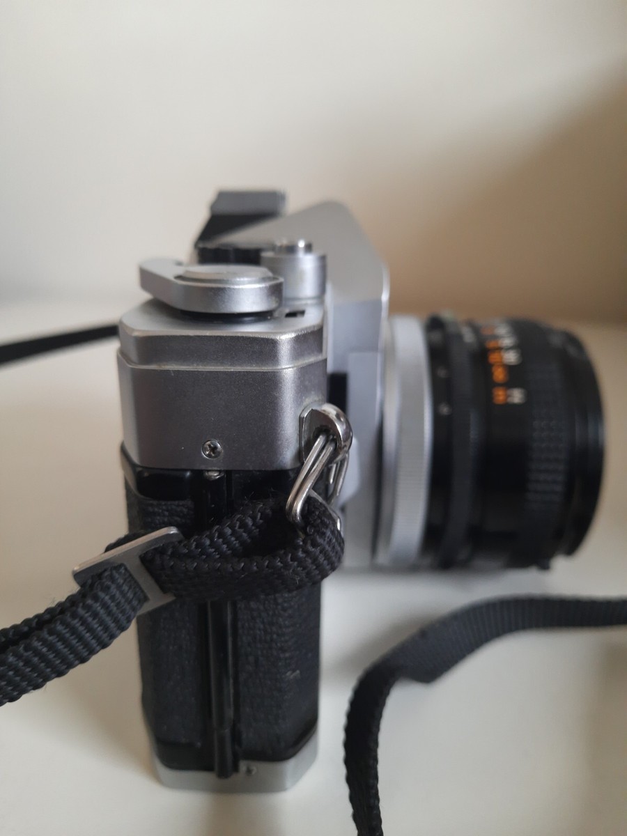 CANON TX 35mm FILM CAMERA WITH CANON FD 50mm 1:1,8 SC LENS VINTAGE