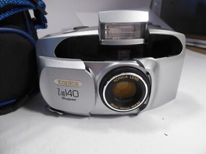 Konica Z Up 140 Super 35mm Film Point and Shoot Camera Silver film tested