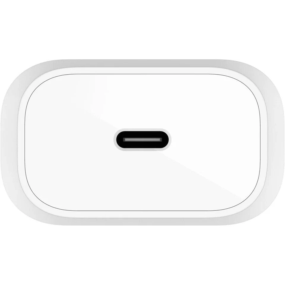 Cargador de pared Belkin Adaptador USB-C 25W (blanco) WCA004AUWH Foto 3 de 4