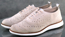 Cole Haan Zero Grand Women's Wingtip Oxford Comfort Shoes Size 7.5 Beige W11506