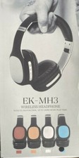 EK-MH3 Wireless Bluetooth 5.0 Portable Headset Folding Fashion Headphones