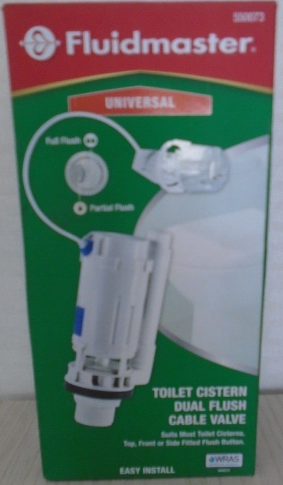 FLUIDMASTER 550073 DUAL FLUSH CABLE VALVE fits most toilet cisterns 1