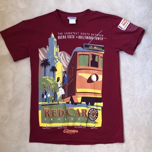 california adventure mickey mouse red car trolley conductor ear hat