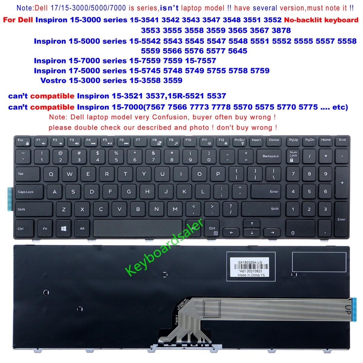 Tastiera Retroilluminata Per 5547 5548 Tastiera Retroilluminata - Foto 11