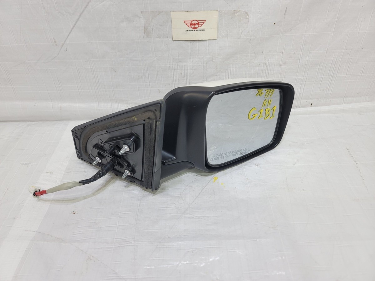Right Side Passenger Power Heated Mirror Replacement For 2008-2013 Nissan Rogue & 2014-2015 Rogue Select (Ready To Paint)