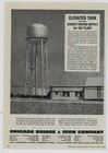 1947 Chicago Bridge Co. Ad: Growers Ice & Development Co. Salinas, California
