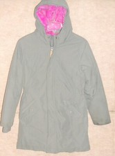 Girl's gray CAT  JACK winter coat , Large 10/12