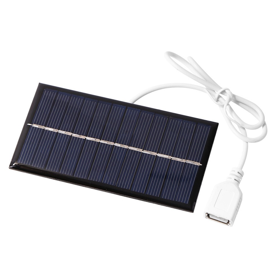 1W 6V Portable Solar Panel Mini DIY Solar System for Phone Power Bank